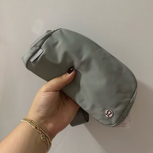 BNWT Silver Lululemon Belt Bag